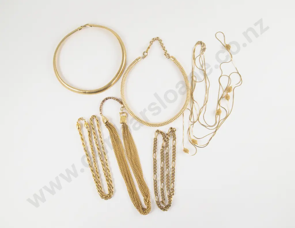 Quantity of Gold Plated Neck Chains Image 1++