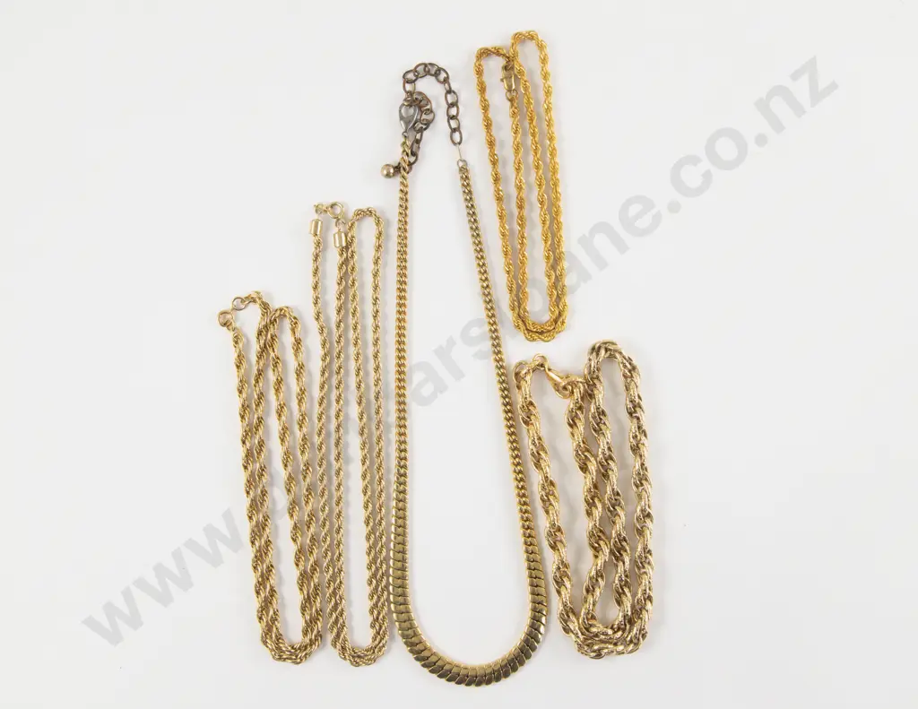 Quantity of Gold Plated Neck Chains Image 1++