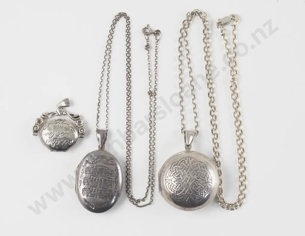 S/S Engraved Swivel Fob Pendant Image 1++