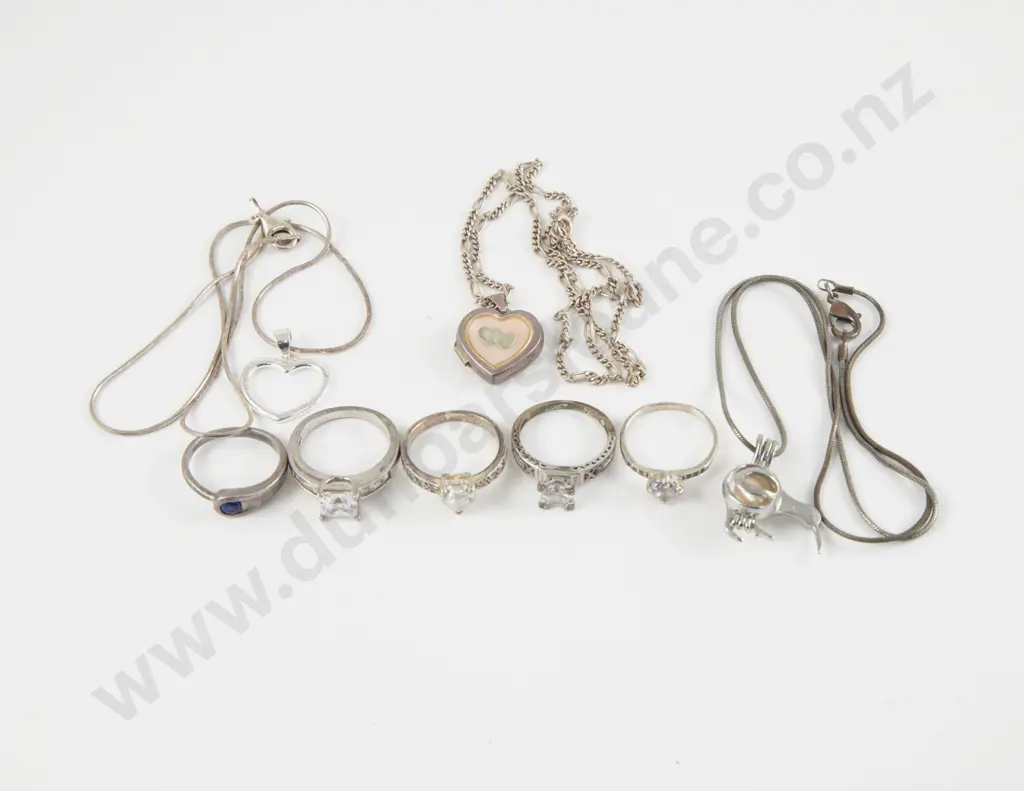 Collection of Assorted S/S Jewellery Image 1++