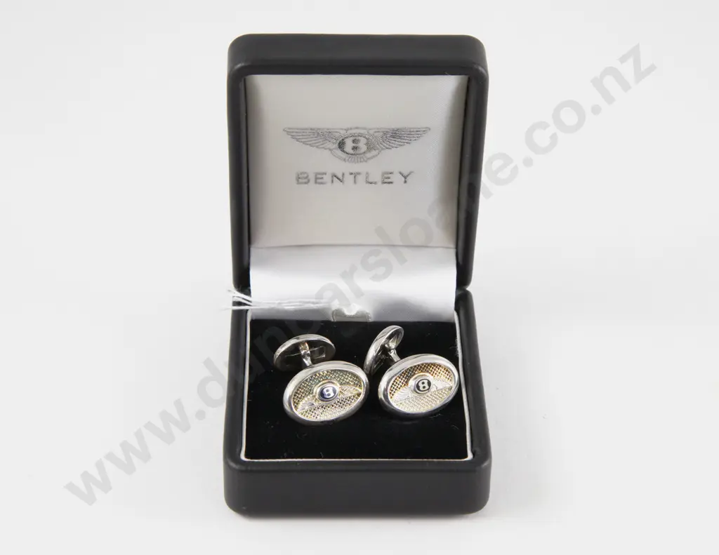 Pair of Bentley S/S Cufflinks Image 1++