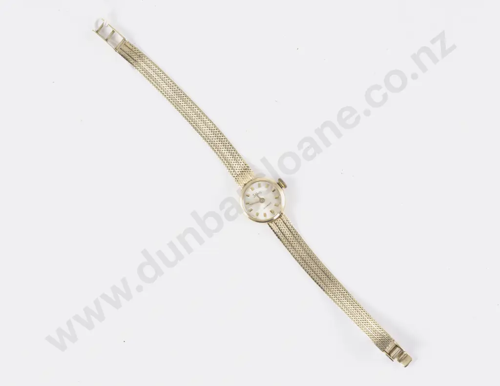 Vintage Indus Incabloc 14ct Ladies Wrist Watch Image 1++