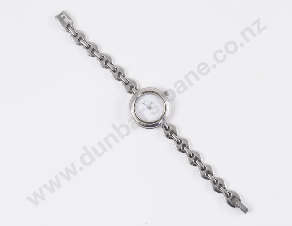 Vintage Gucci Ladies Stainless Steel Wrist Watch Image 1++