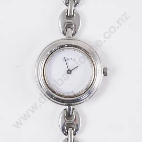 Vintage Gucci Ladies Stainless Steel Wrist Watch