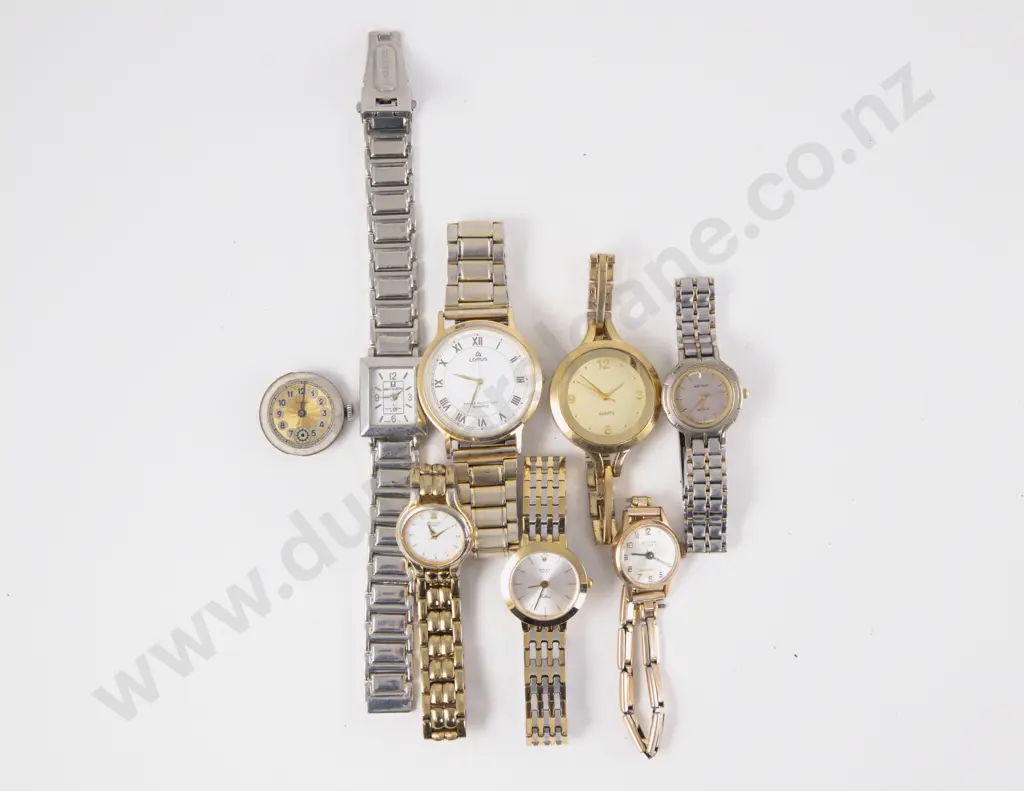 Faux Rolex Wrist Watch and Six Others Image 1++