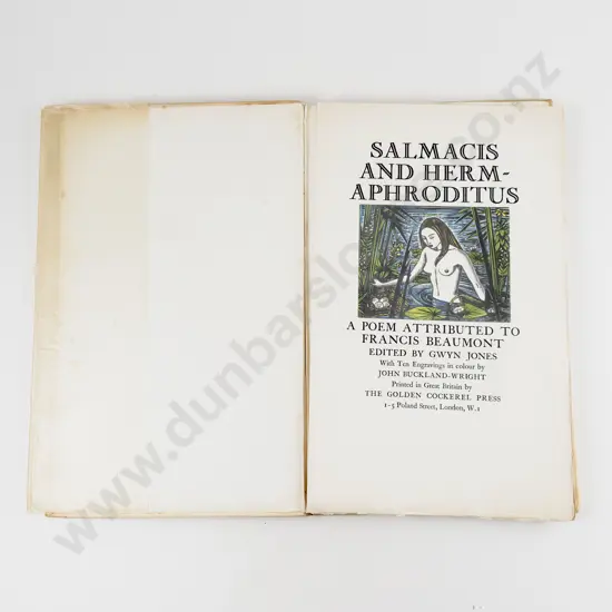 Jones Gwyn (Editor) - Salmacis And Hermaphroditus