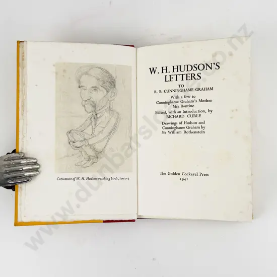 Curle Richard (Ed - )W H Hudsons Letters To R B Cunninghame Graham