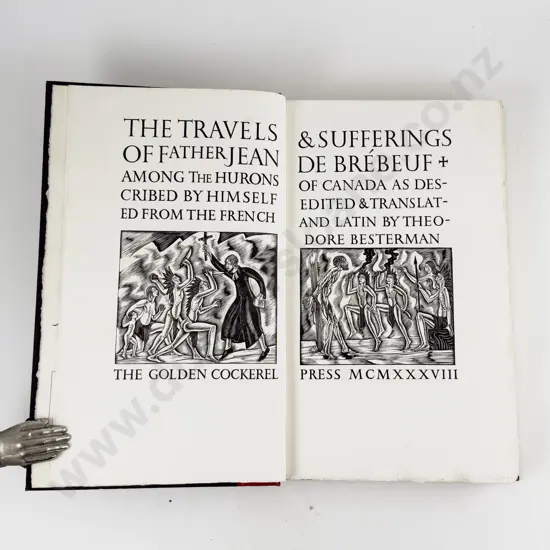 Besterman Dore (Editor & Translator) The Travels & Sufferings Of Father Jean De Brebeuf