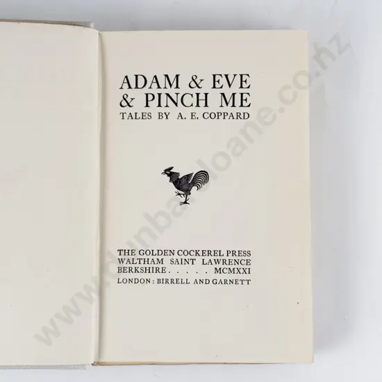 Coppard A E - Adam & Eve & Pinch Me
