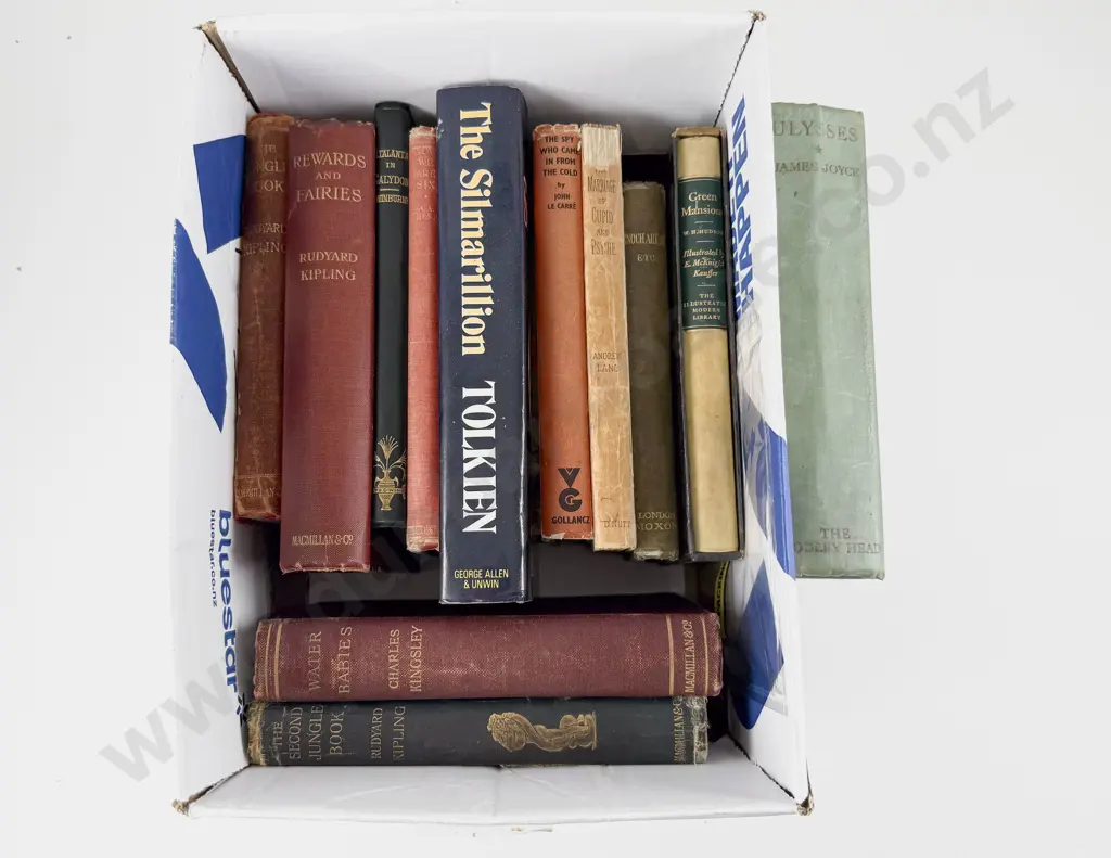 A Small Group Of Books Including Several Literary Classics Image 1++
