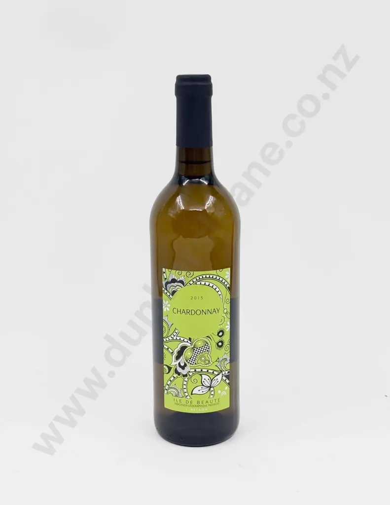 8 Bottles French 2013 Chardonnay Ile de Beauté Image 1++