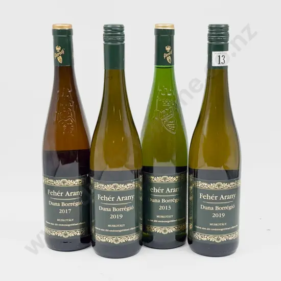 2 Bottles 2019 1 Bottle 2017 and 1 Bottle 2013 Hungary Duna Borrégió