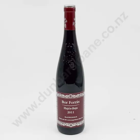 6 Bottles Hungarian 2011 Hajós-Baja Blaufränkisch