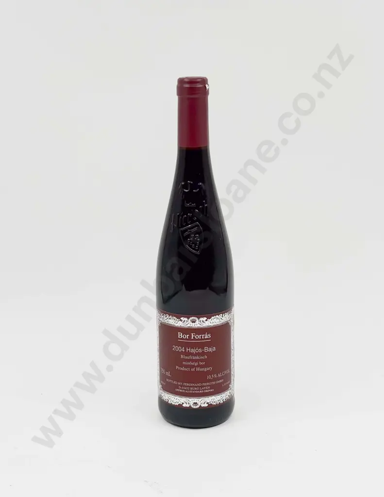6 Bottles Hungarian 2004 Hajós-Baja Blaufränkisch Image 1++