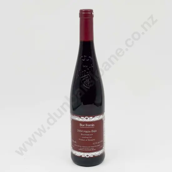 6 Bottles Hungarian 2004 Hajós-Baja Blaufränkisch