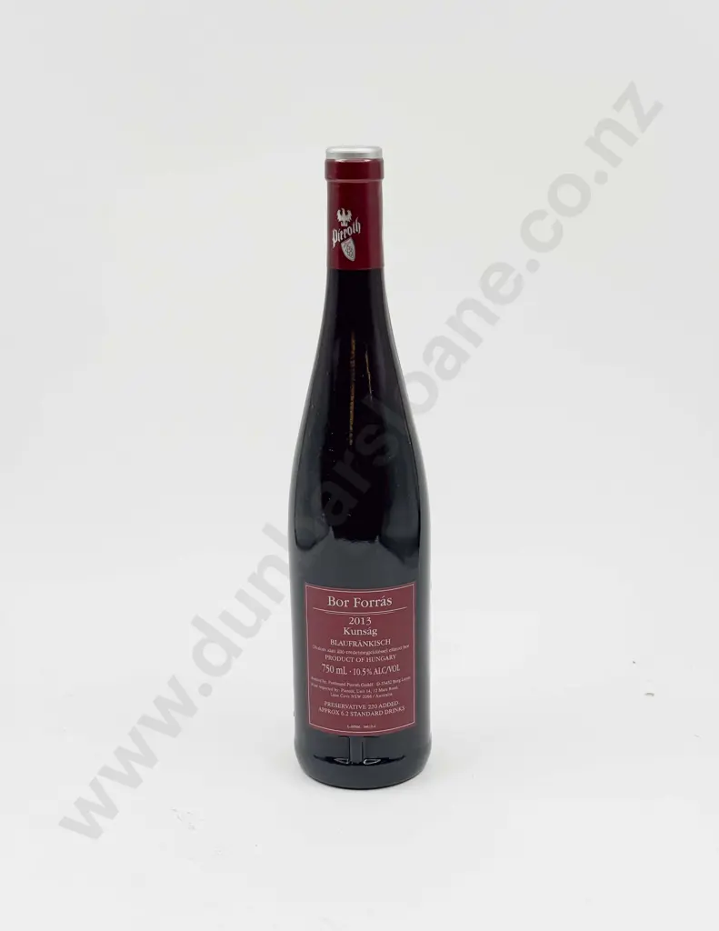 6 Bottles Hungarian 2013 Kunság Blaufränkisch Image 1++