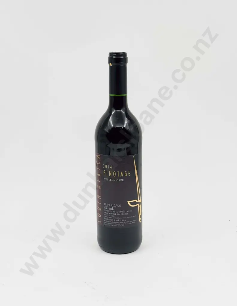 6 Bottles South African 2014 Pinotage Image 1++