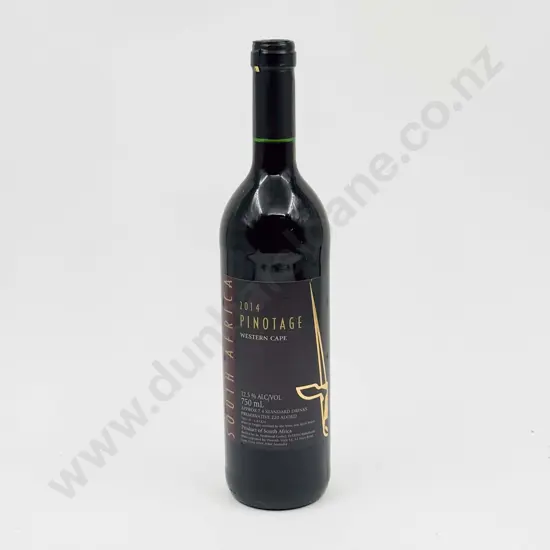6 Bottles South African 2014 Pinotage