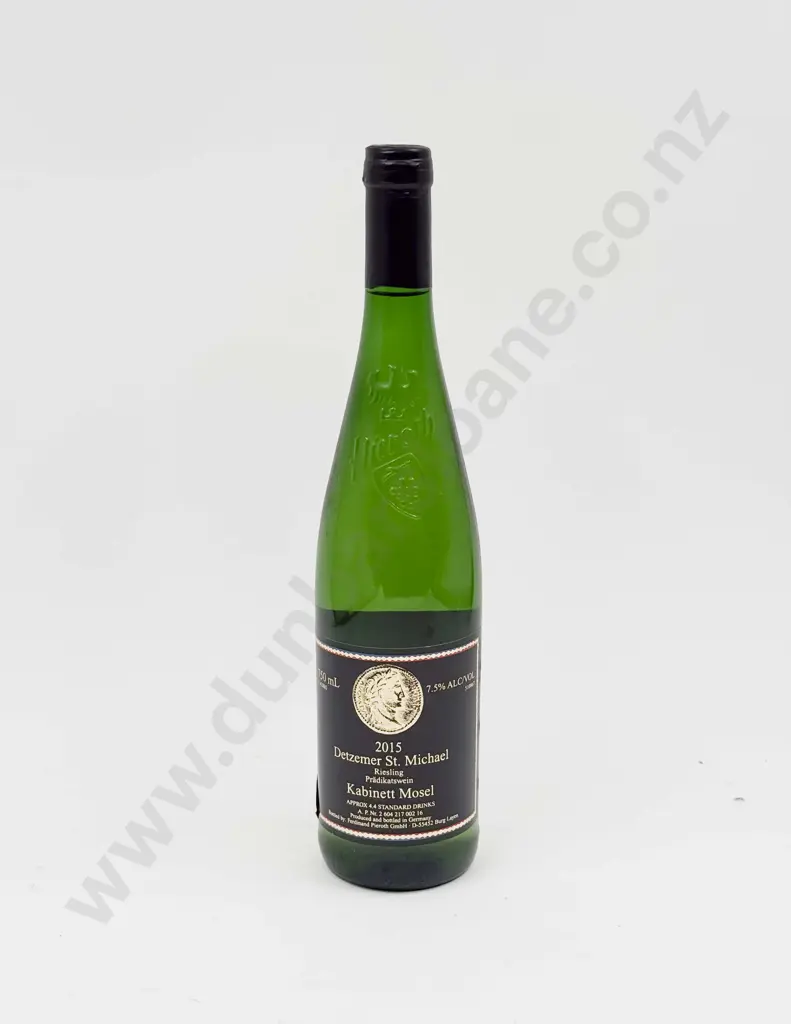 6 Bottles German 2015 Detzemer St Michael Riesling Image 1++