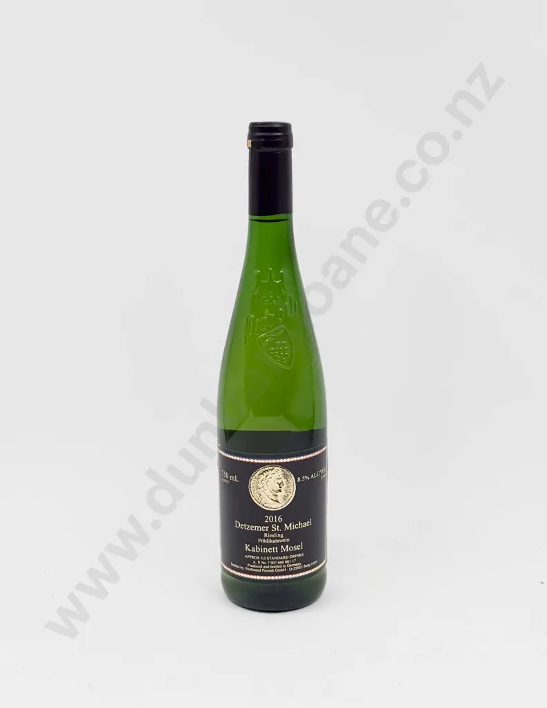 6 Bottles German 2016 Detzemer St Michael Riesling Image 1++
