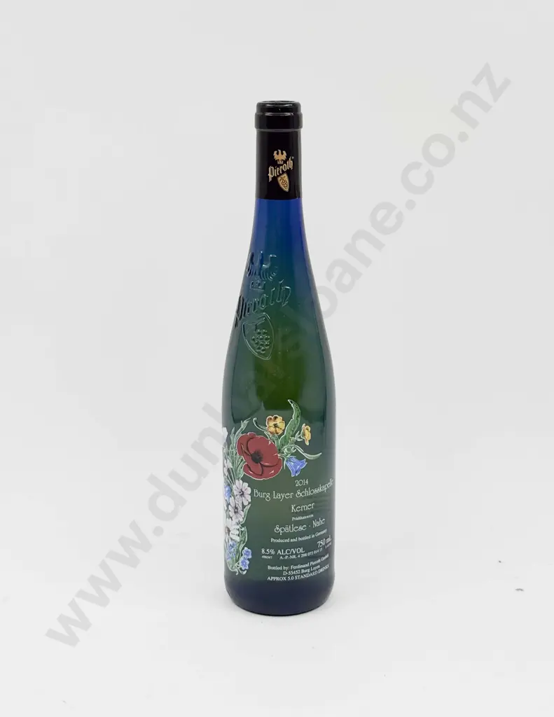 5 Bottles German 2014 Burg Layer Schlosskapelle Kerner Spätlese Image 1++