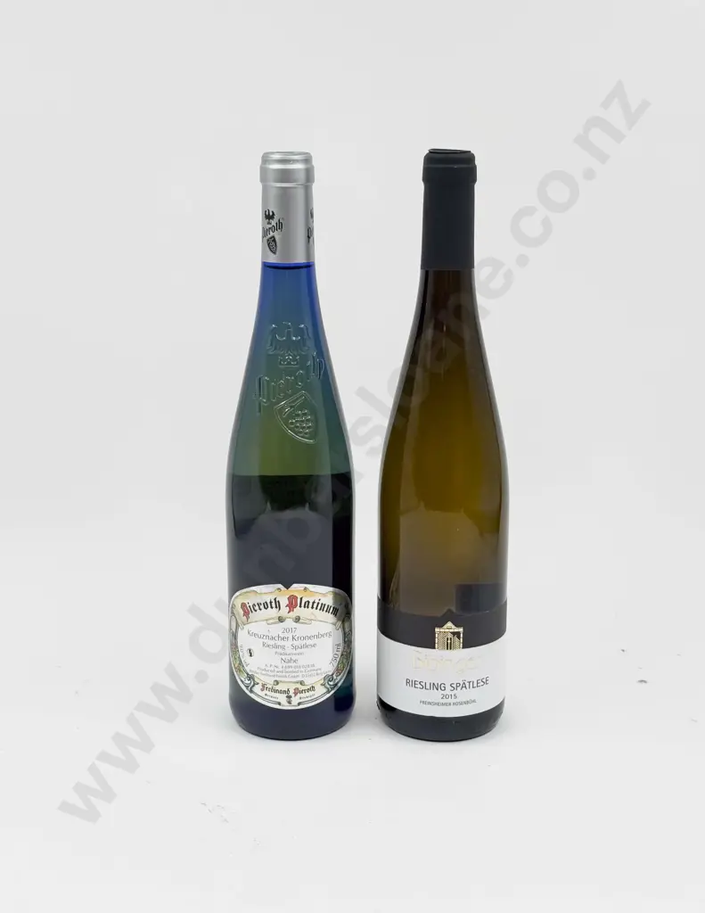 3 Bottles German 2015 Freinsheimer Rosenbühl Riesling Spätlese Image 1++