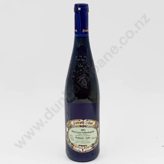 7 Bottles German 2003 Burg Layer Schlosskapelle Kabinett