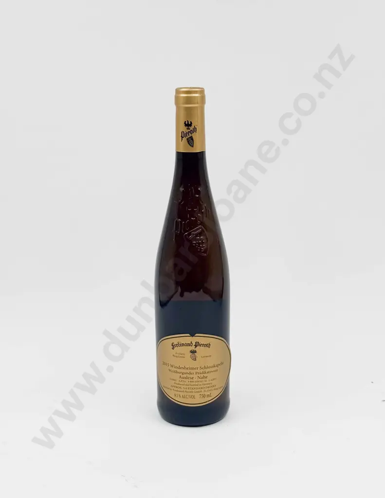 6 Bottles German 2015 Windesheimer Schlosskapelle Weissburgunder Image 1++