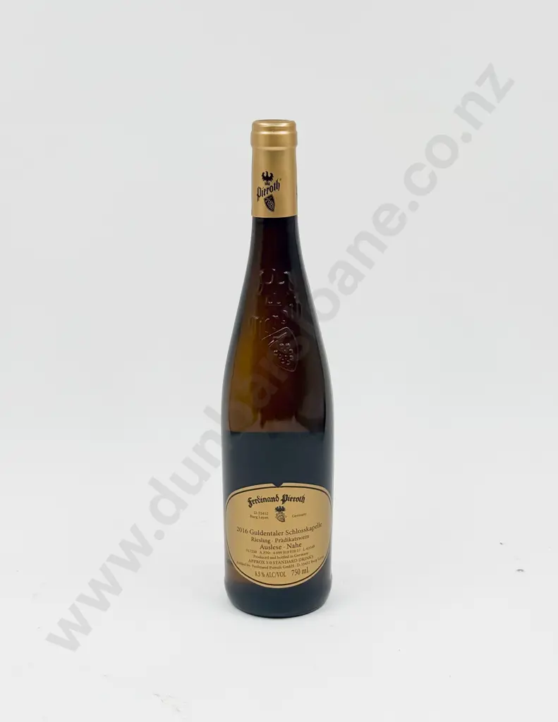 6 Bottles German 2016 Guldentaler Schlosskapelle Riesling Image 1++