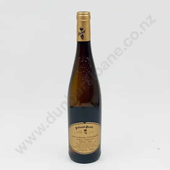 6 Bottles German 2016 Guldentaler Schlosskapelle Riesling