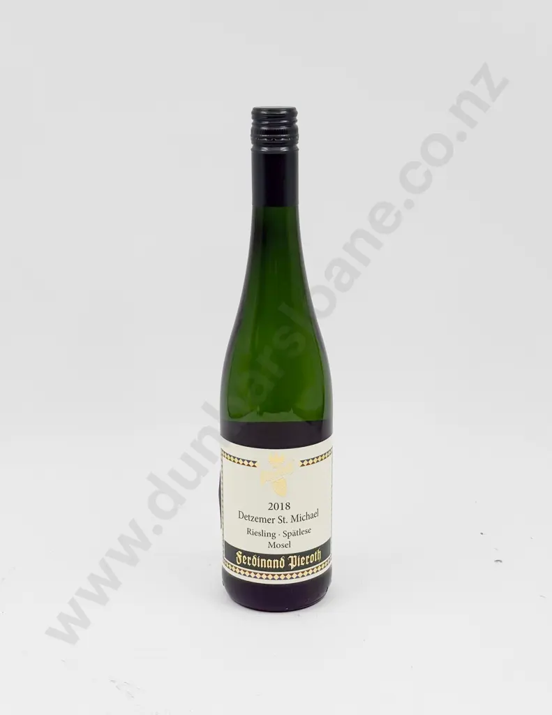 6 Bottles German 2018 Detzemer St Michael Riesling Spätlese Image 1++