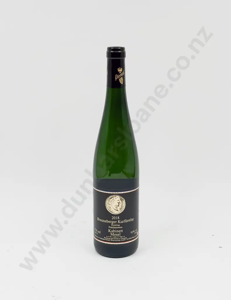 5 Bottles German 2018 Braunenberger Kurfürstlay Riesling Image 1++