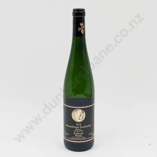 5 Bottles German 2018 Braunenberger Kurfürstlay Riesling
