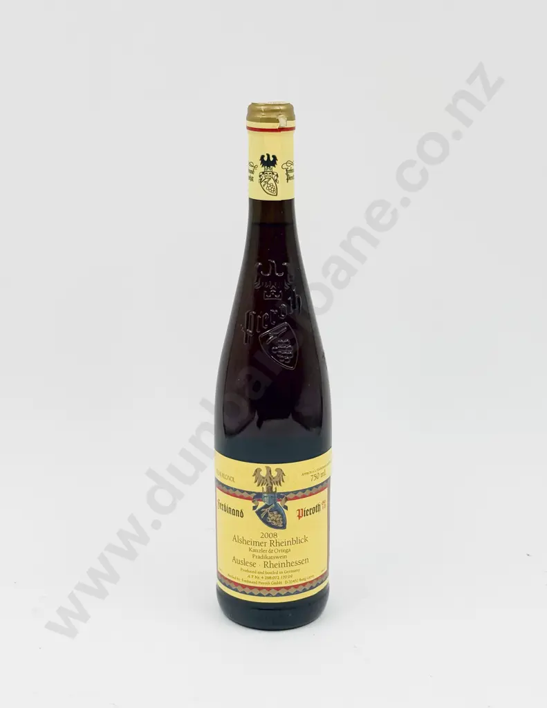6 Bottles German 2008 Alsheimer Rheinblick Auslese Image 1++