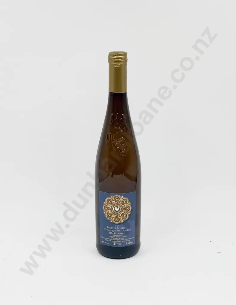 6 Bottles German 2018 Binger Bubenstück Weissburgunder Image 1++