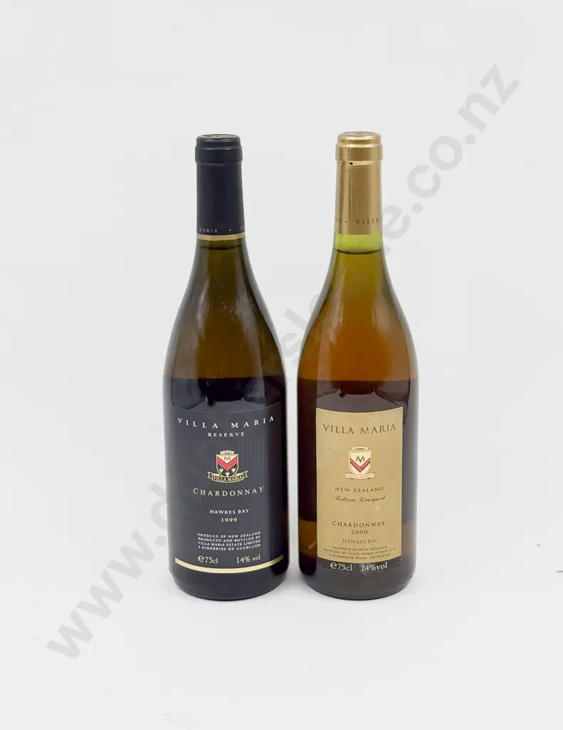5 Bottles New Zealand 2000 and one 1999 Chardonnay Image 1++