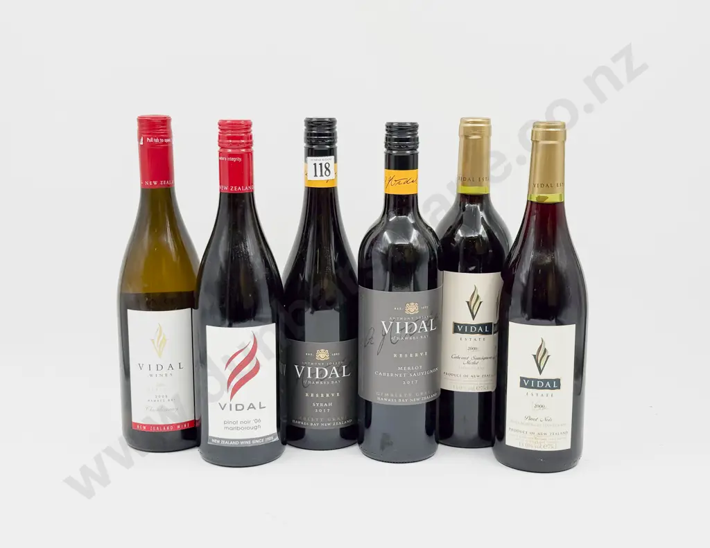 6 Bottles Assorted Vidal Estate Image 1++