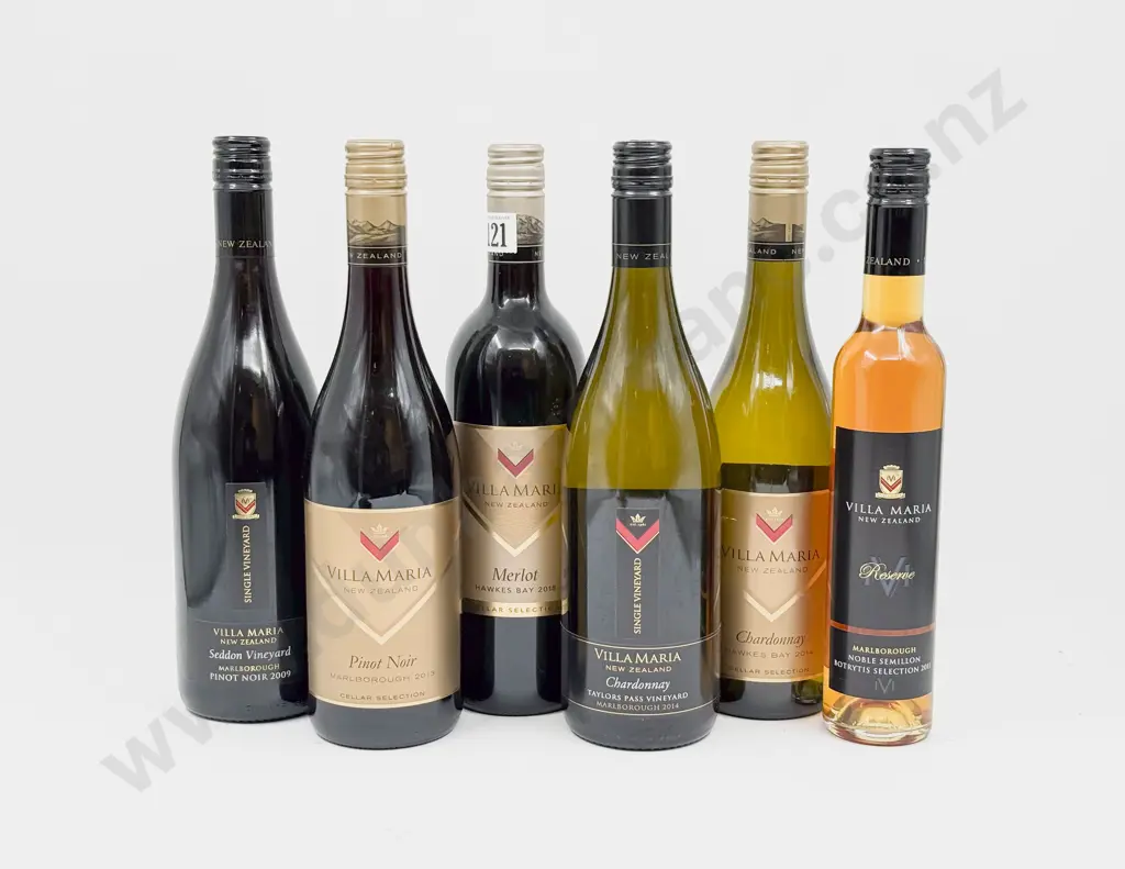 6 Bottles Assorted Villa Maria Estate Image 1++