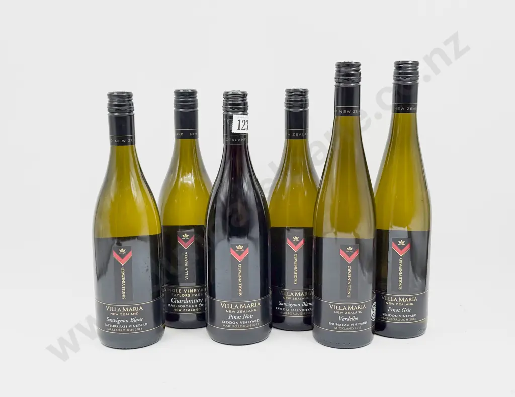6 Bottles Assorted Villa Maria Estate Image 1++