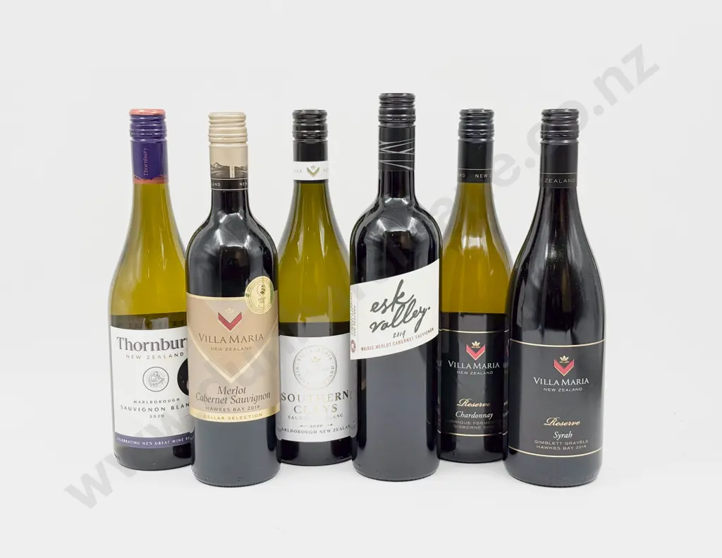 4 Bottles Assorted Villa Maria Image 1++