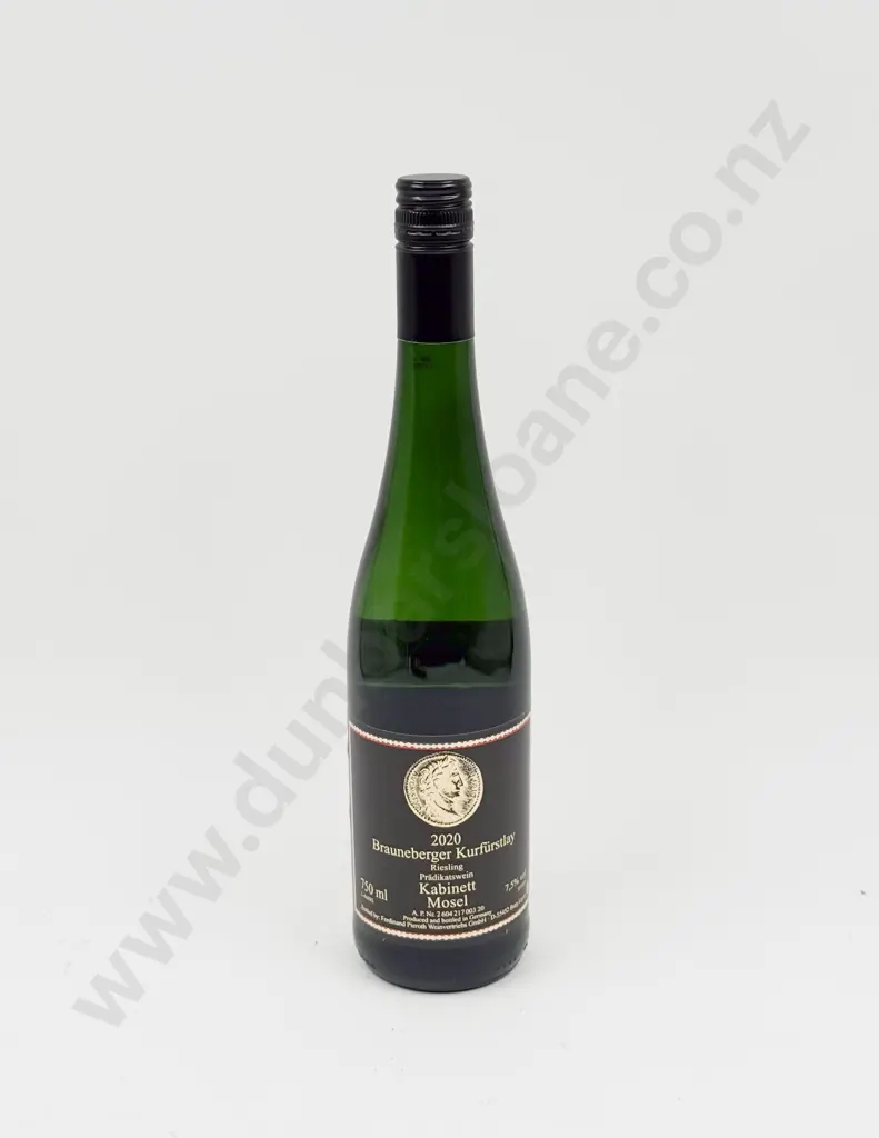 7 Bottles German 2020 Brauneberger Kurfürstlay Riesling Kabinett Image 1++