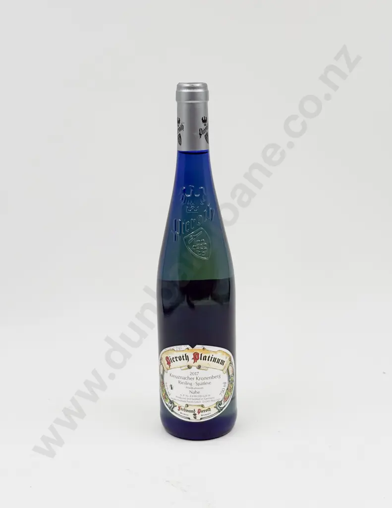 5 Bottles German 2017 Kreuznacher Kronenberg Riesling Spätlese Image 1++