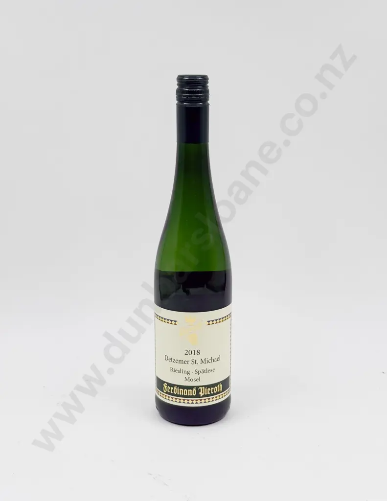 6 Bottles German 2018 Detzemer St Michael Riesling Spätlese Image 1++