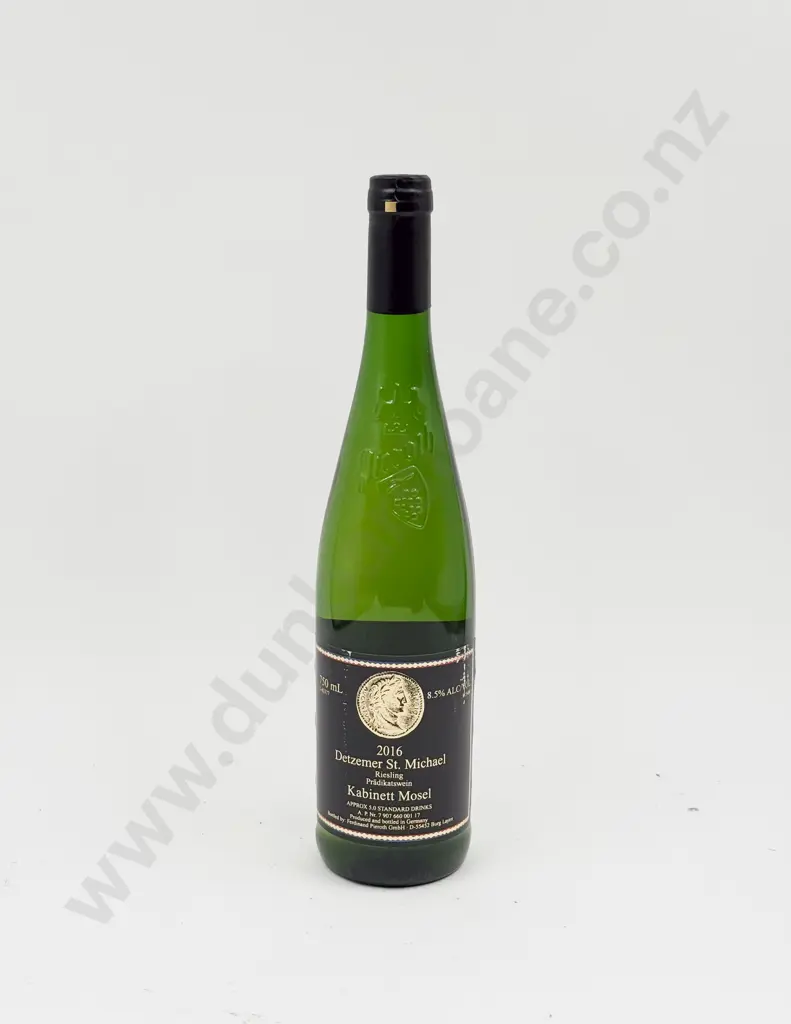 6 Bottles German 2016 Detzemer St Michael Riesling Kabinett Image 1++