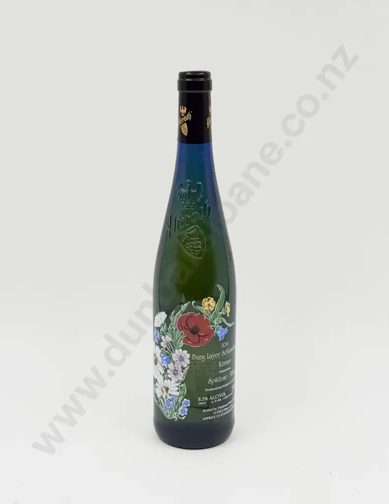 6 Bottles German 2014 Burg Layer Schlosskapelle Kerner Spätlese Image 1++