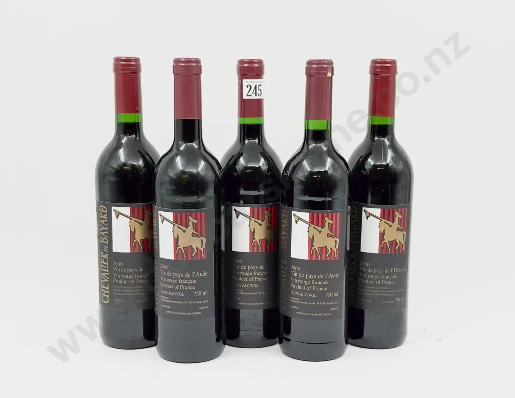 5 Bottles French 2006 Vin de pays de I'Aude Image 1++
