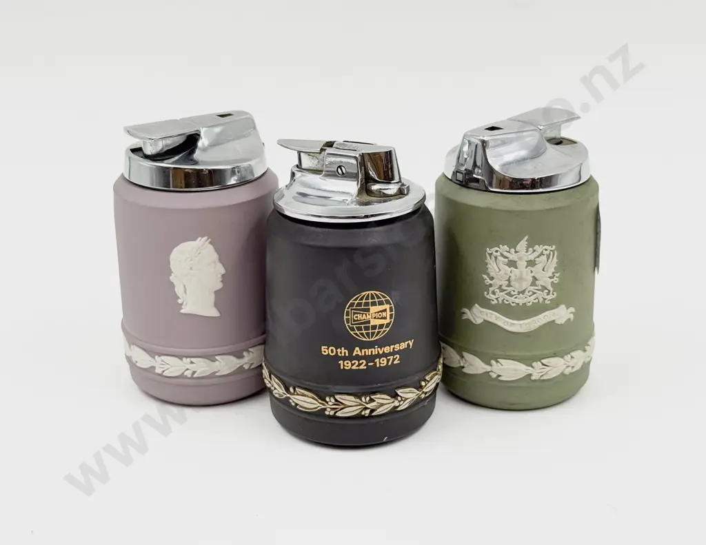 Three Wedgwood Lighters Image 1++