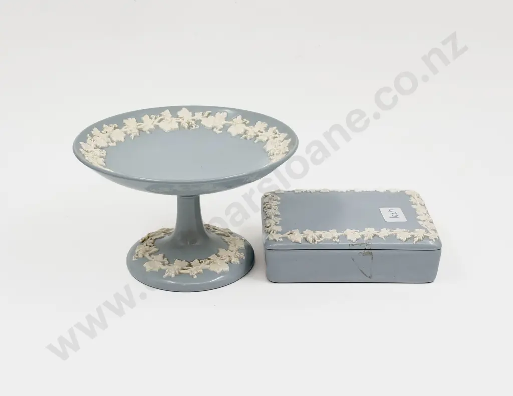 Wedgwood Trinket Box & Comport Image 1++