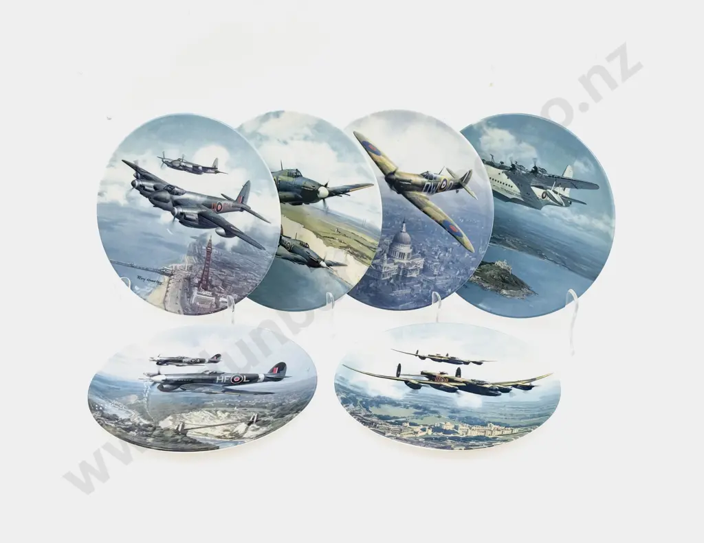 Six RD Roy Huxley Comm. Plates Image 1++