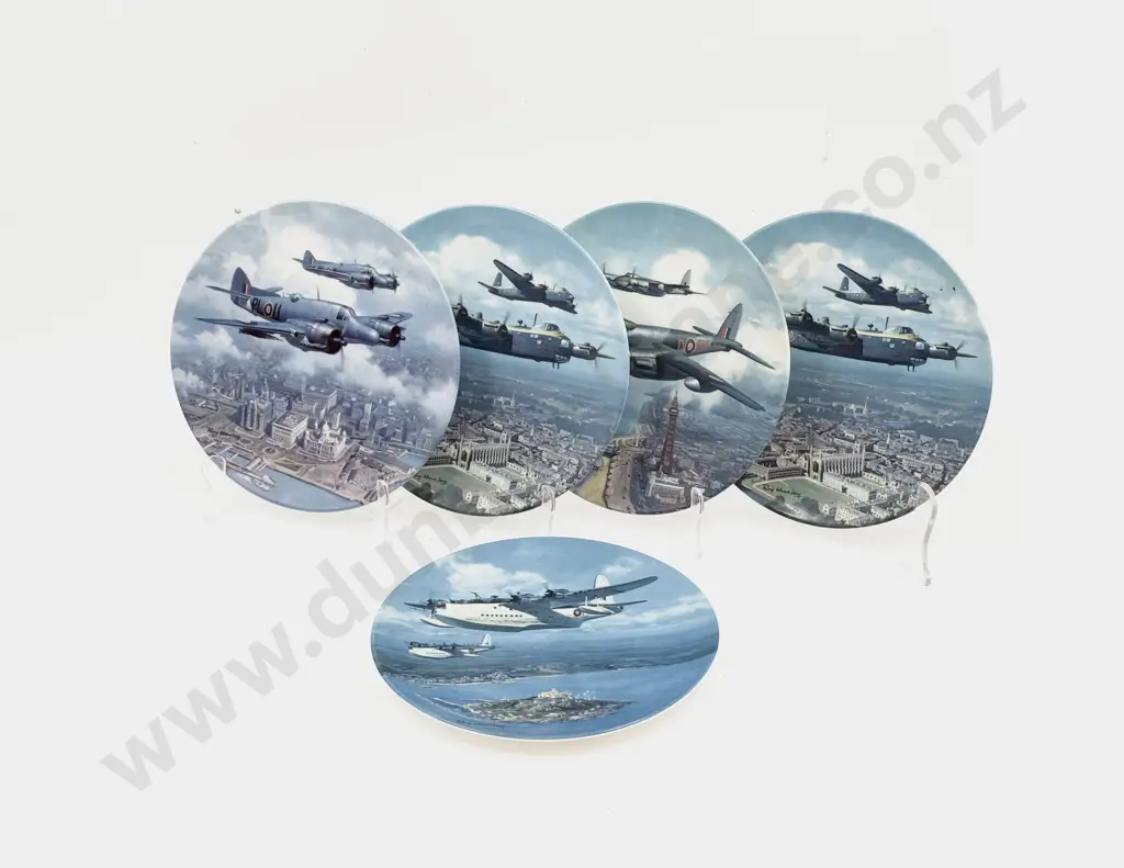 Five RD Roy Huxley Comm. Plates Image 1++